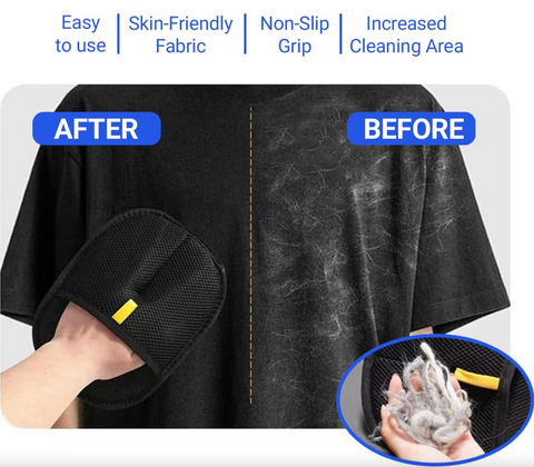Pet Hair Removal Tool, Electrostatic Pet Hair Removal Gloves