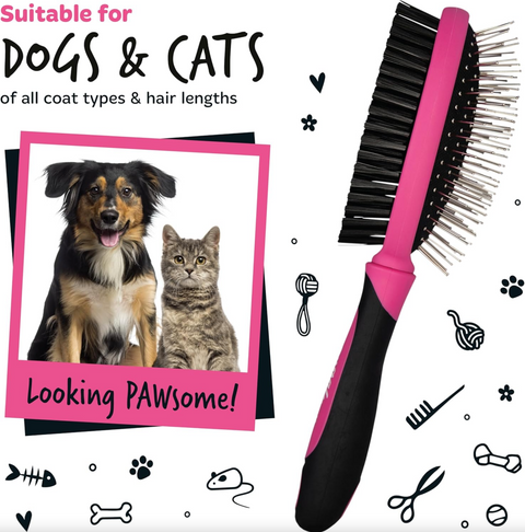 Bugalugs 2 in 1 Dog & Cat Brush