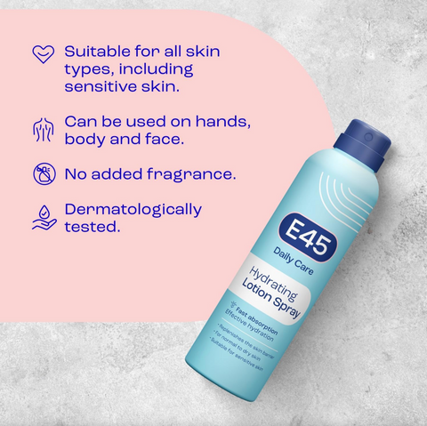 E45 Hydrating Lotion Spray 200ml