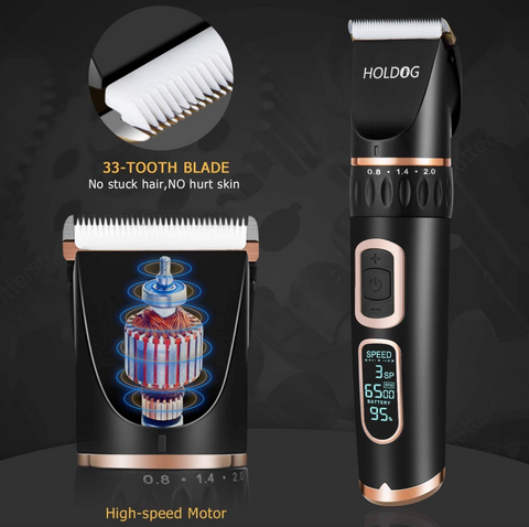 Dog Clippers Professional Heavy Duty Dog Grooming Clipper