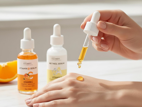 Glimify Vitamin C Serum and Retinol Serum