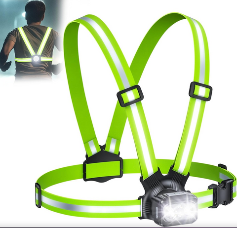 Running Lights for Runners, 500LM Chest Running Light