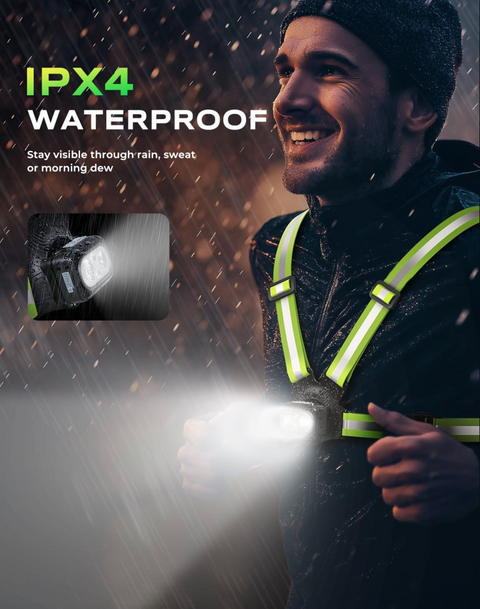 Running Lights for Runners, 500LM Chest Running Light